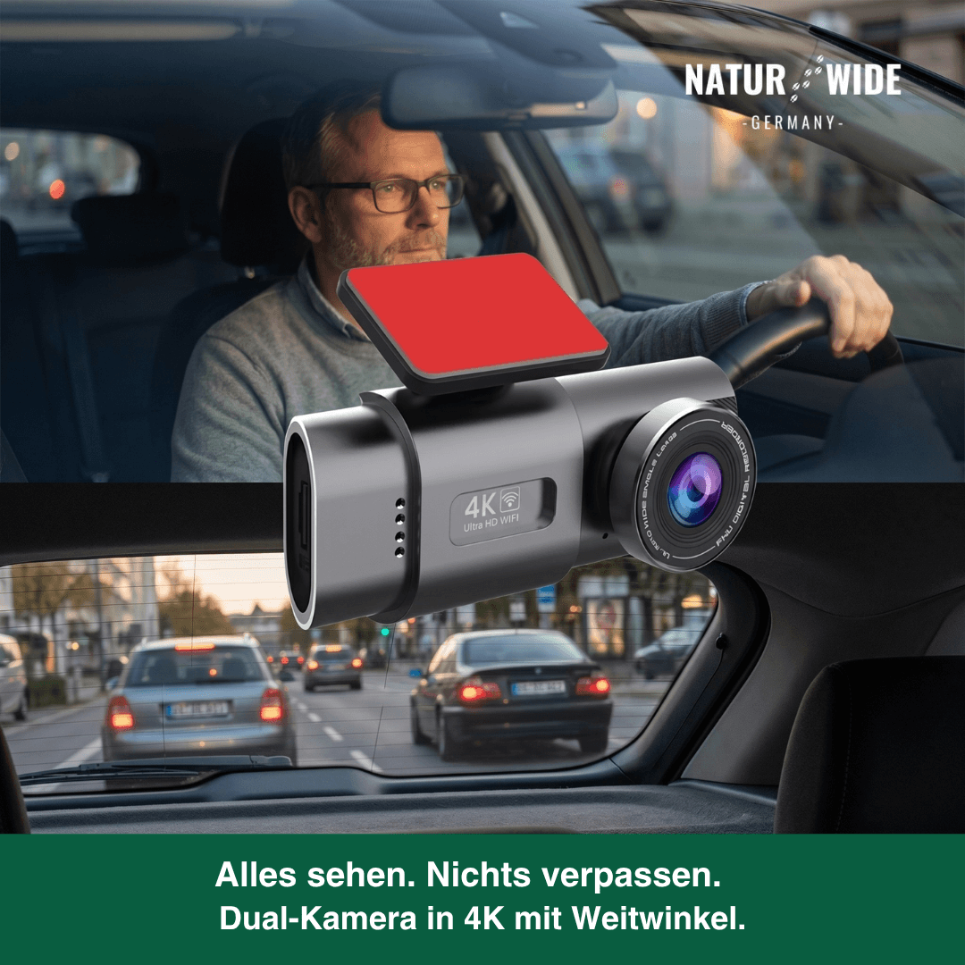 4K-Dashcam mit Sony-Sensor, WLAN & App – Ansicht 5