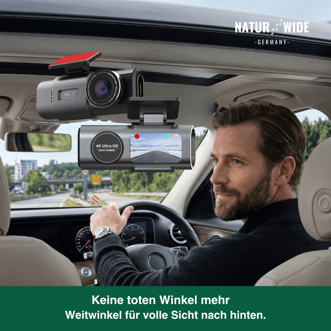 4K-Dashcam mit Sony-Sensor, WLAN & App – Ansicht 7
