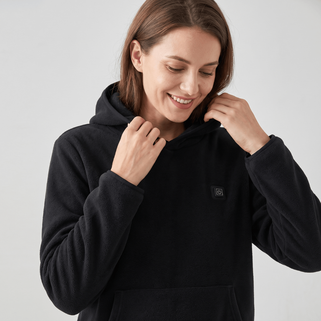 USB beheizter Hoodie mit Reißverschluss, unisex – Ansicht 16