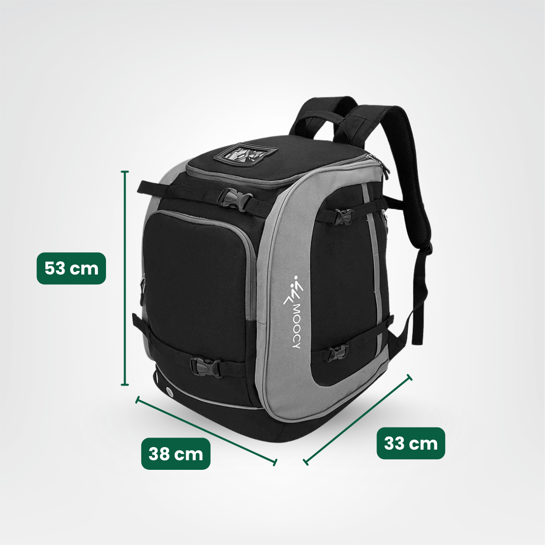 Skischuh-Rucksack 65 L für Stiefel, Helm & Ski – Ansicht 9