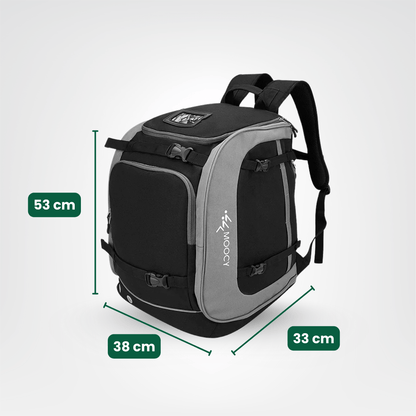 Skischuh-Rucksack 65 L für Stiefel, Helm & Ski – Ansicht 9