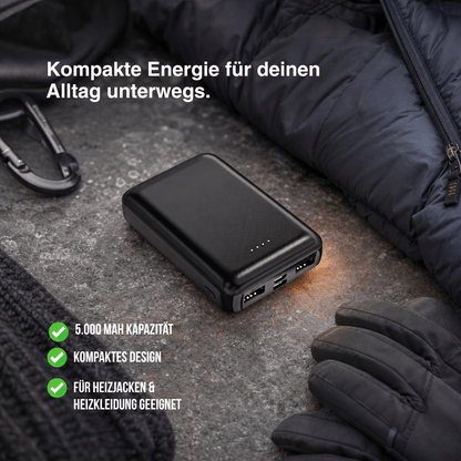 Powerbank 5.000 mAh für beheizte Kleidung – Ansicht 2