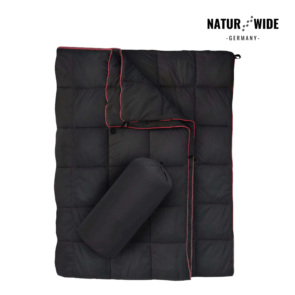 Outdoor-Reisedecke 140 × 200 cm, wasserabweisend – Ansicht 3