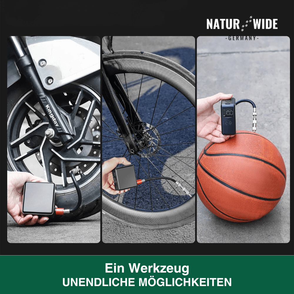 Akku-Minipumpe mit Display, bis 10,5 bar – Ansicht 5