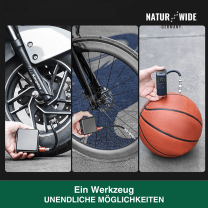 Akku-Minipumpe mit Display, bis 10,5 bar – Ansicht 5