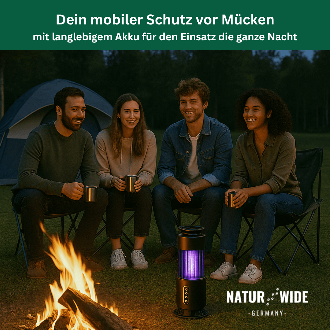 Mückenlampe mit Ventilator – leise, ohne Chemie – Ansicht 3