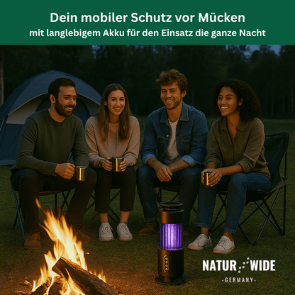 Mückenlampe mit Ventilator – leise, ohne Chemie – Ansicht 3