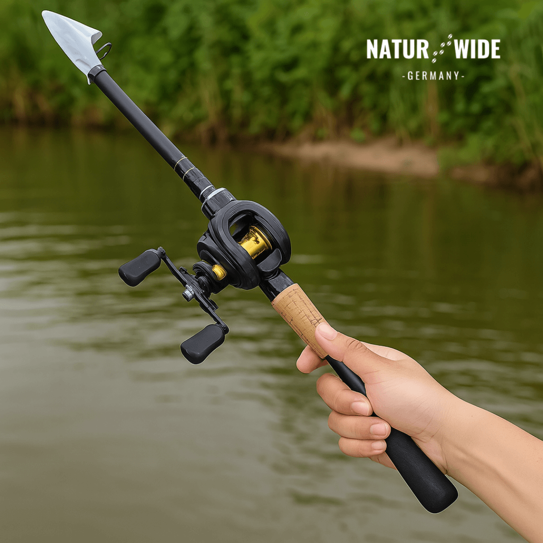 Teleskop-Angelrute aus Carbon, 1,5–2,4 m – Ansicht 6