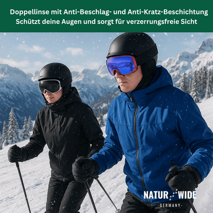 Skixpert Pro Skibrille, UV400 & Anti-Fog – Ansicht 6