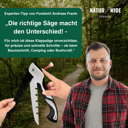 Klappsäge mit 18 oder 30 cm Blatt – Ansicht 2