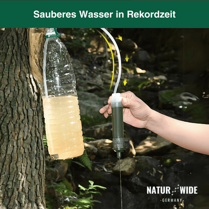 Mini-Wasserfilter für Camping, Wandern & Notfall – Ansicht 7