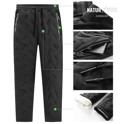 Thermo-Jogginghose mit Fleecefutter, M–5XL – Ansicht 4