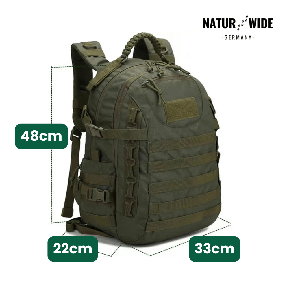 PackPro Taktischer Rucksack mit MOLLE-System – Ansicht 6