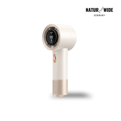 Hand-Ventilator mit 199 Stufen und USB-C – Ansicht 2