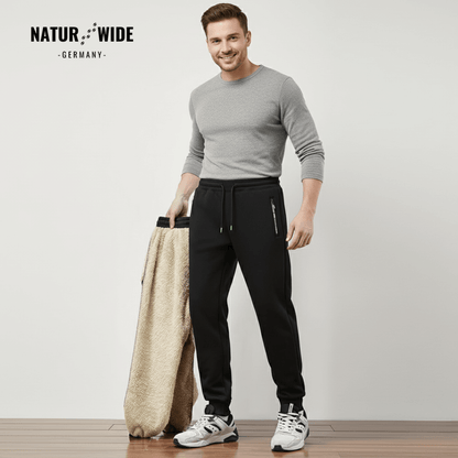 Thermo-Jogginghose mit Fleecefutter, M–5XL – Ansicht 5