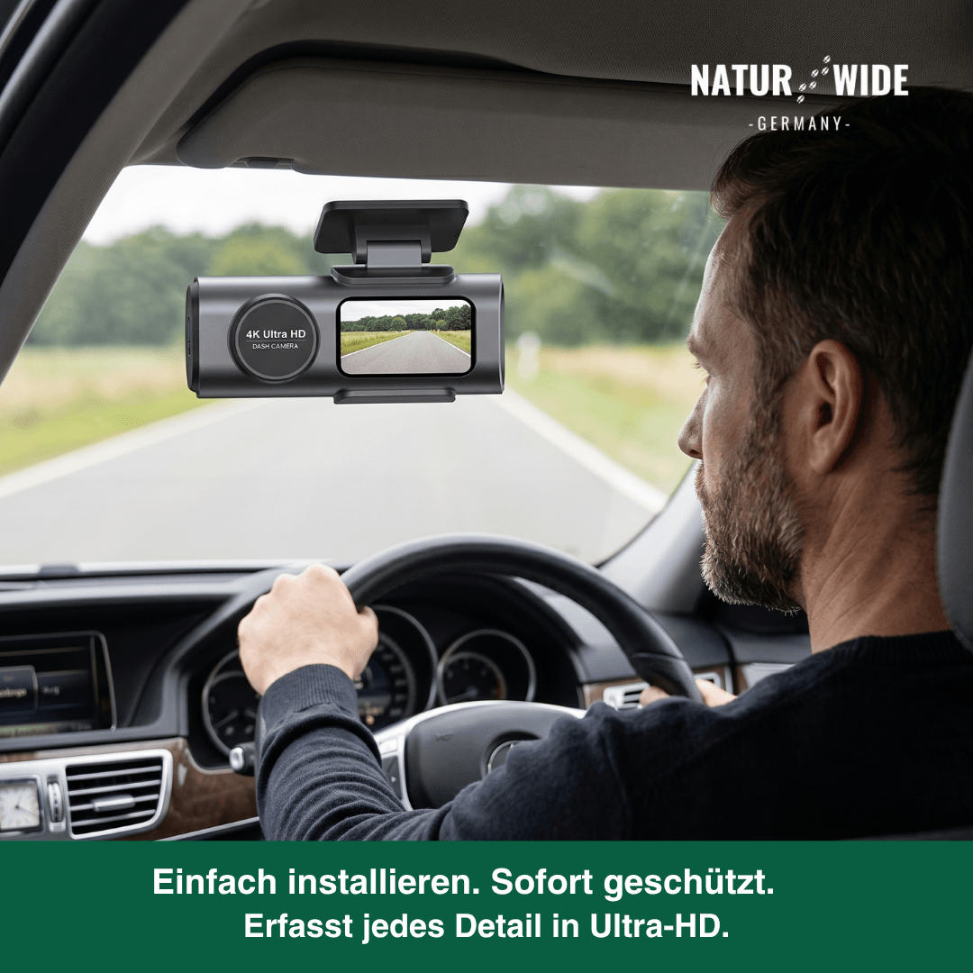 4K-Dashcam mit Sony-Sensor, WLAN & App – Ansicht 19