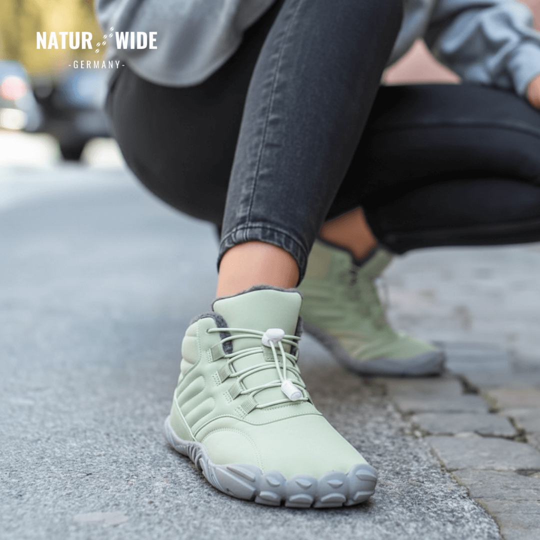 Barfuß-Winterschuhe gefüttert, Damen & Herren – Ansicht 12