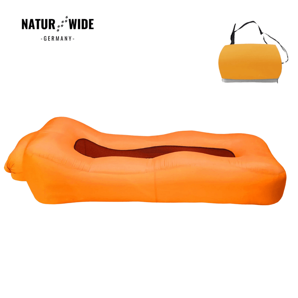 Aufblasbares Sofa-Luftbett ohne Pumpe, 200 kg – Ansicht 18