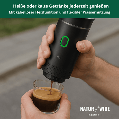 Akku-Espressomaschine für Kapseln & Pulver – Ansicht 3