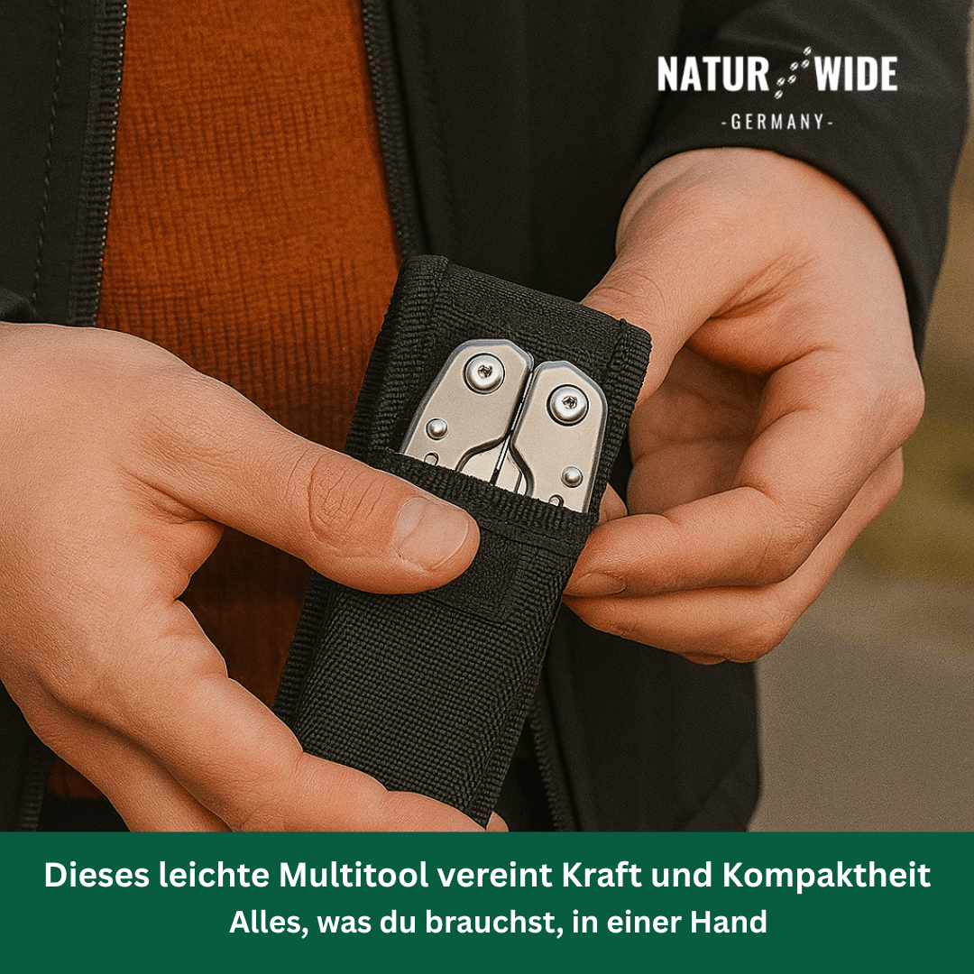 Multi-Tool aus Edelstahl, 14 Funktionen – Ansicht 2