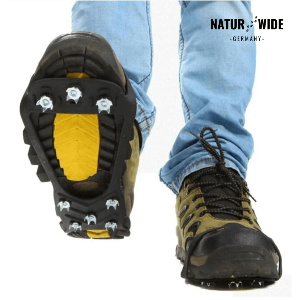 Schuhspikes für Eis & Schnee, Edelstahl-Spikes – Ansicht 3
