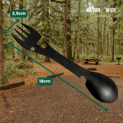 5-in-1-Outdoor-Besteck aus Edelstahl – Ansicht 6