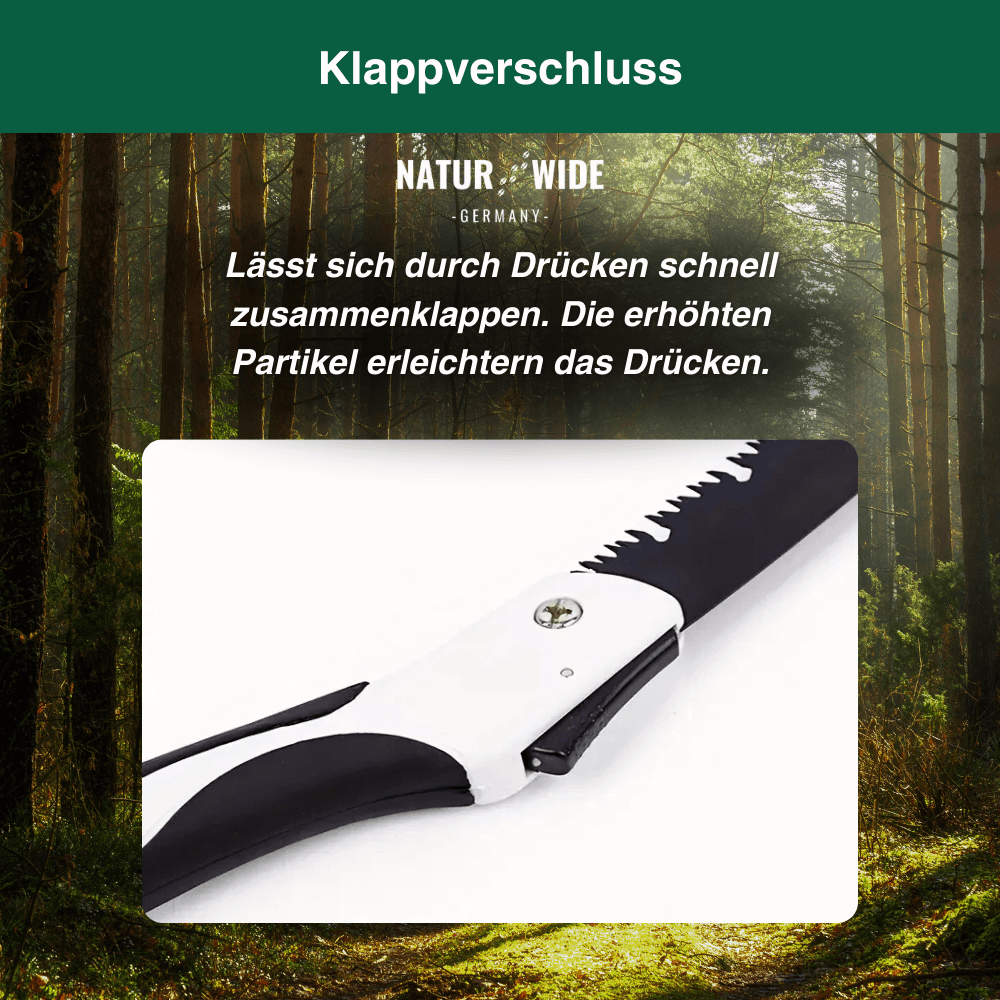 Klappsäge mit 18 oder 30 cm Blatt – Ansicht 5