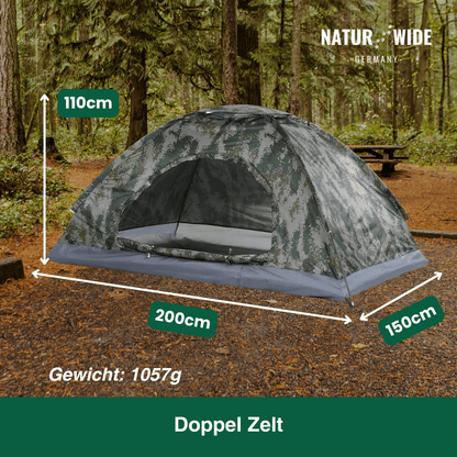 Trekkingzelt für 1–2 Personen, ab 850 g – Ansicht 6