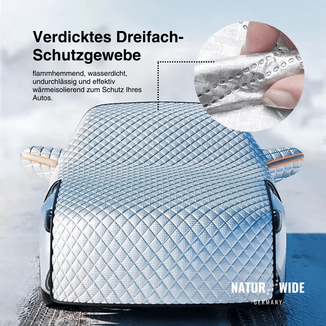 Frontscheibenabdeckung gegen Frost und Sonne – Ansicht 2