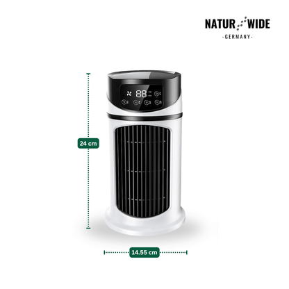 Mini-Luftkühler mit USB, Ventilator & Befeuchter – Ansicht 11