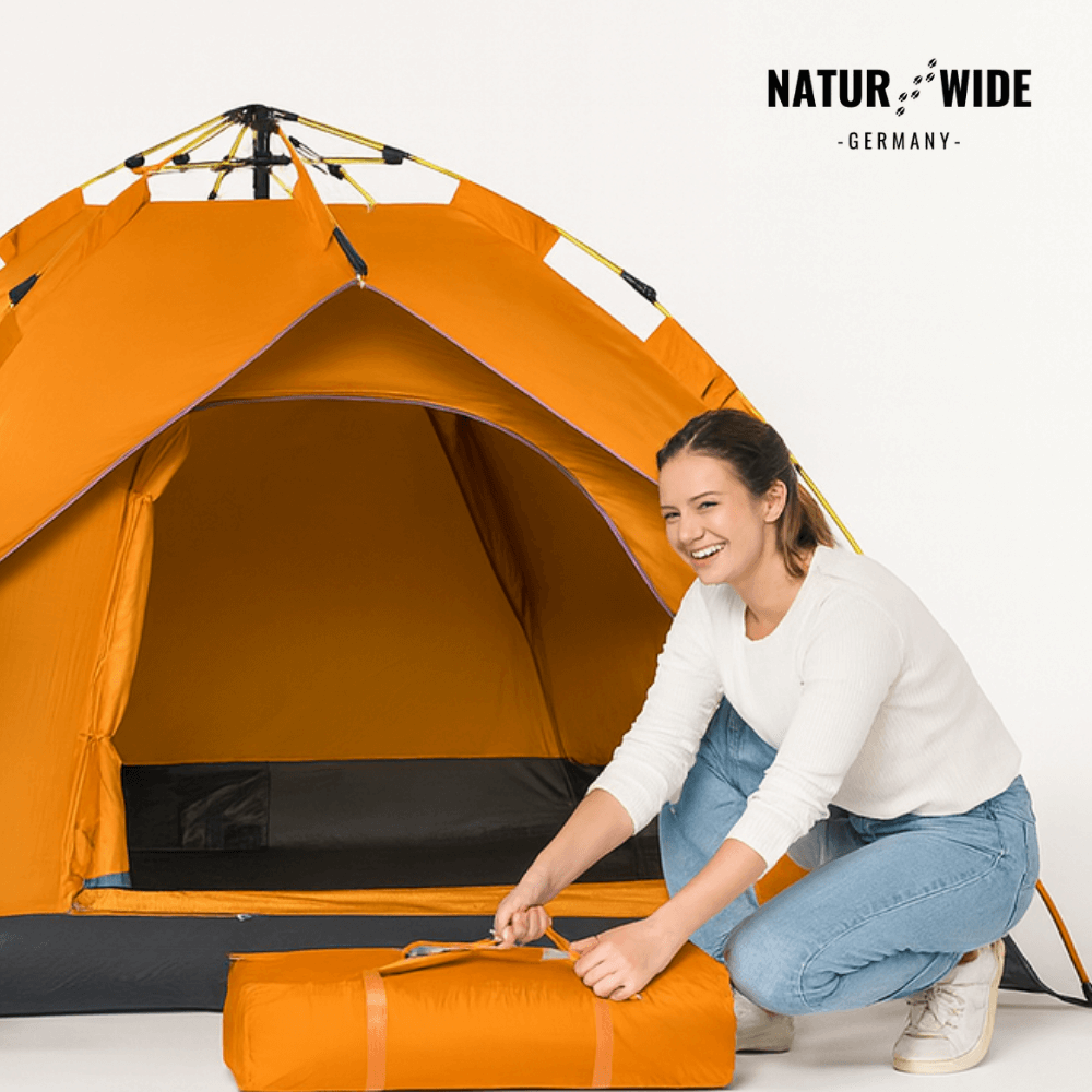 Pop-up-Zelt mit Sekundenaufbau für 1–3 Personen – Ansicht 14