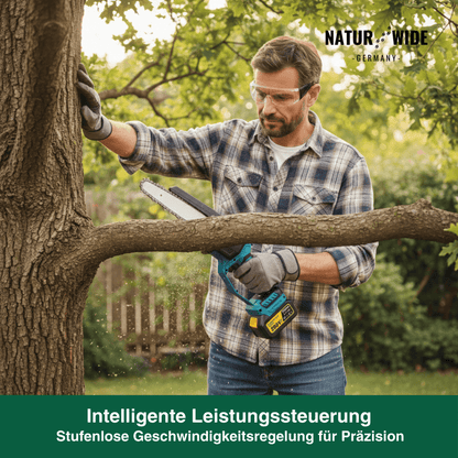 Akku-Hochentaster 4-in-1 mit Astschere, 2,4 m – Ansicht 17
