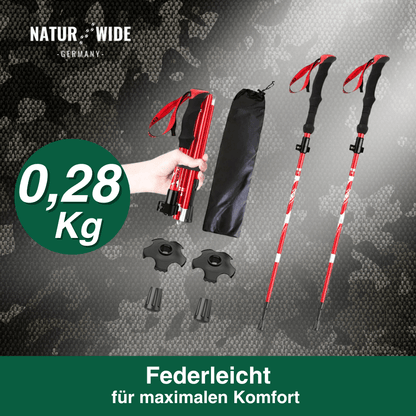 TrekMaster Wanderstöcke, Alu, verstellbar – Ansicht 9