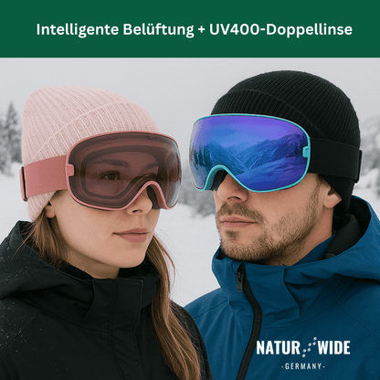 Skixpert Pro Skibrille, UV400 & Anti-Fog – Ansicht 7