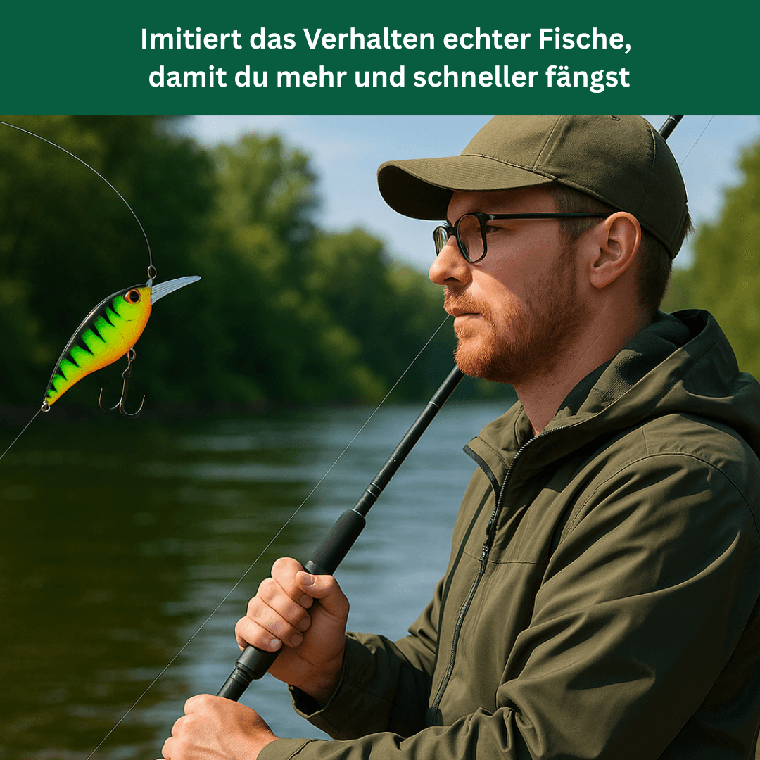 Wobbler-Set für Raubfische, 10 cm, 5 Stück – Ansicht 2