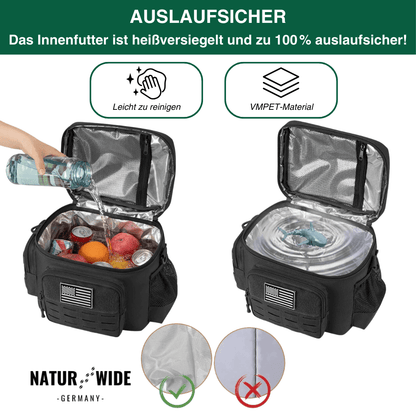 Robuste Kühltasche, isoliert für warm und kalt – Ansicht 10