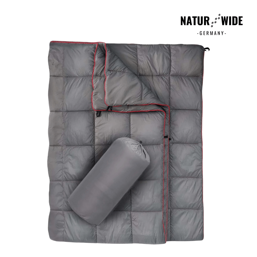 Outdoor-Reisedecke 140 × 200 cm, wasserabweisend – Ansicht 5