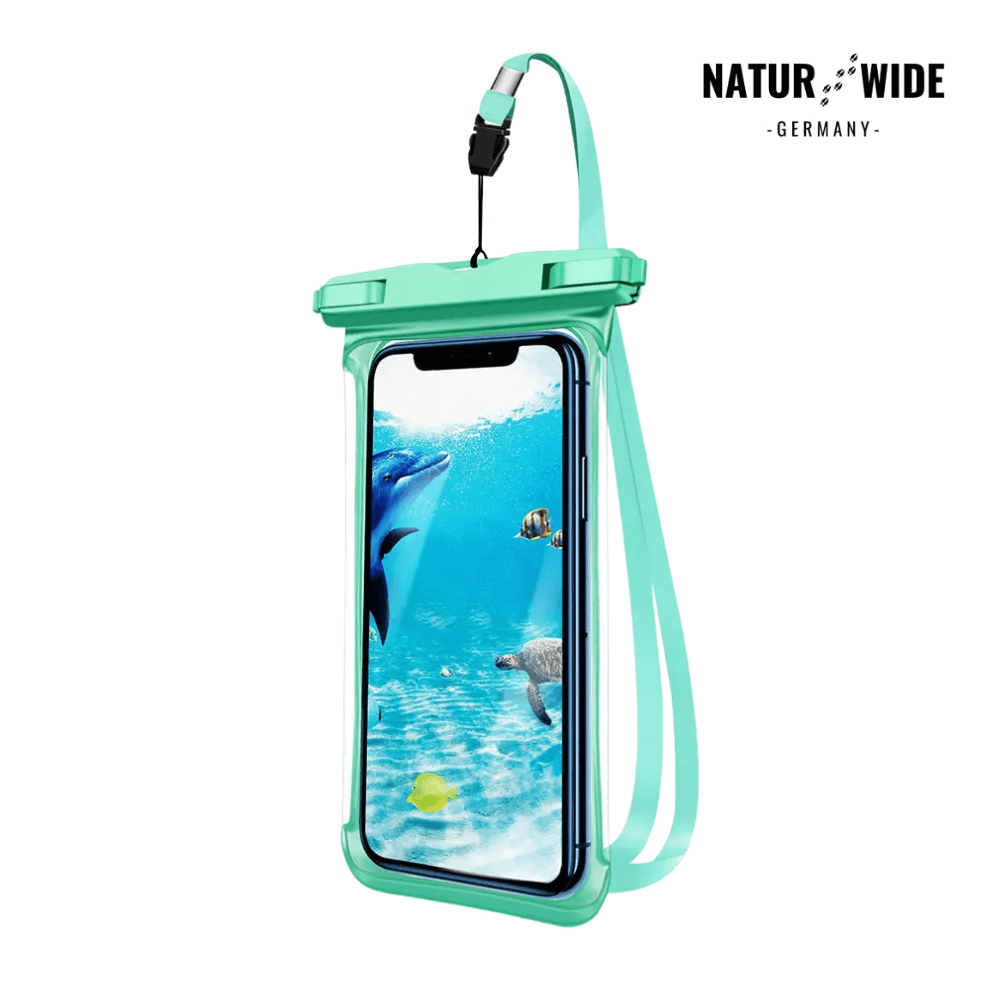 Wasserdichte Handyhülle bis 6,5 Zoll, mit Band – Ansicht 10