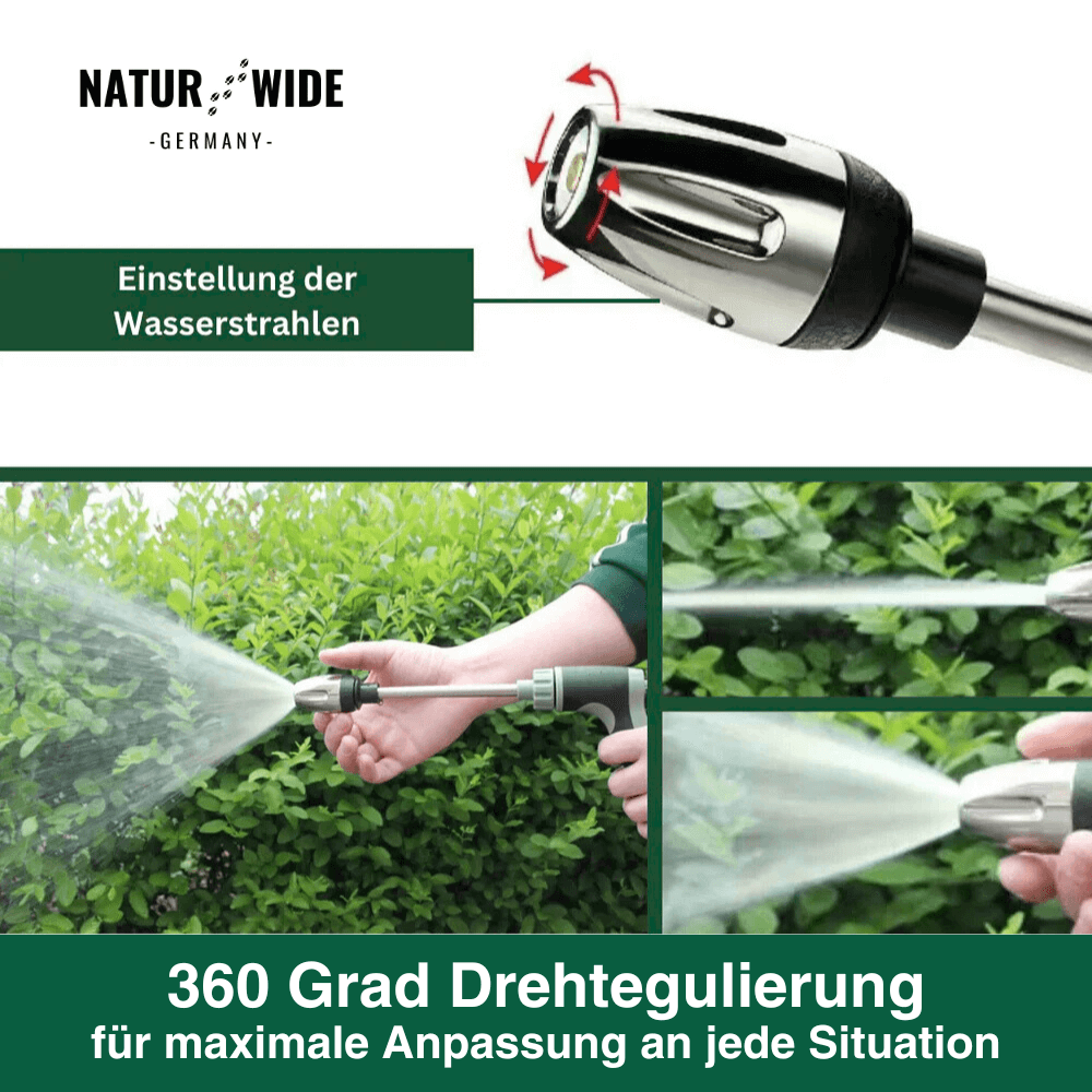 Hochdruckdüse für den Gartenschlauch, 2-in-1 – Ansicht 6