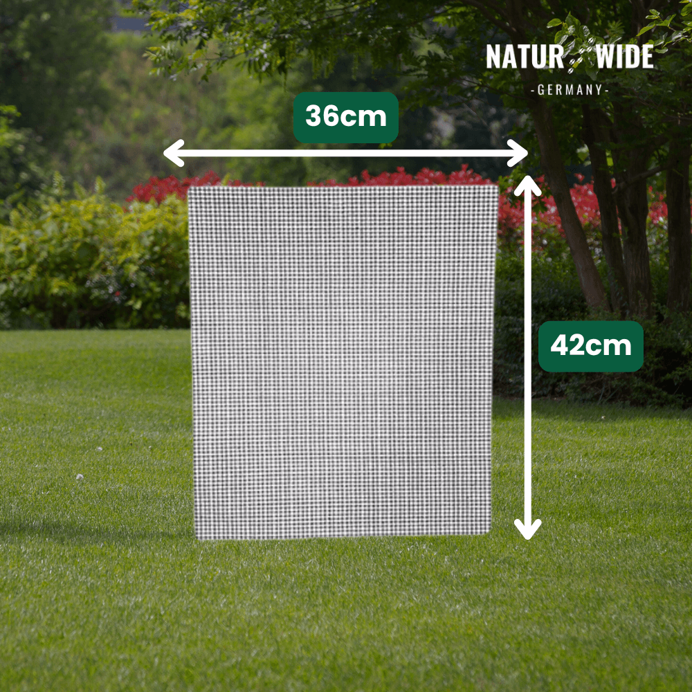 Grillmatten aus Glasfaser, 36 × 42 cm, 3er/10er – Ansicht 2