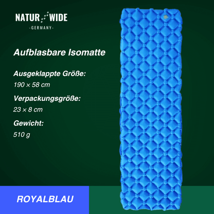Ultraleichte Isomatte ohne Kopfteil, 550 g – Ansicht 12