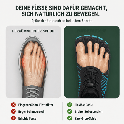 BareFlex Barfußschuhe mit 4-mm-Sohle, Unisex – Ansicht 36