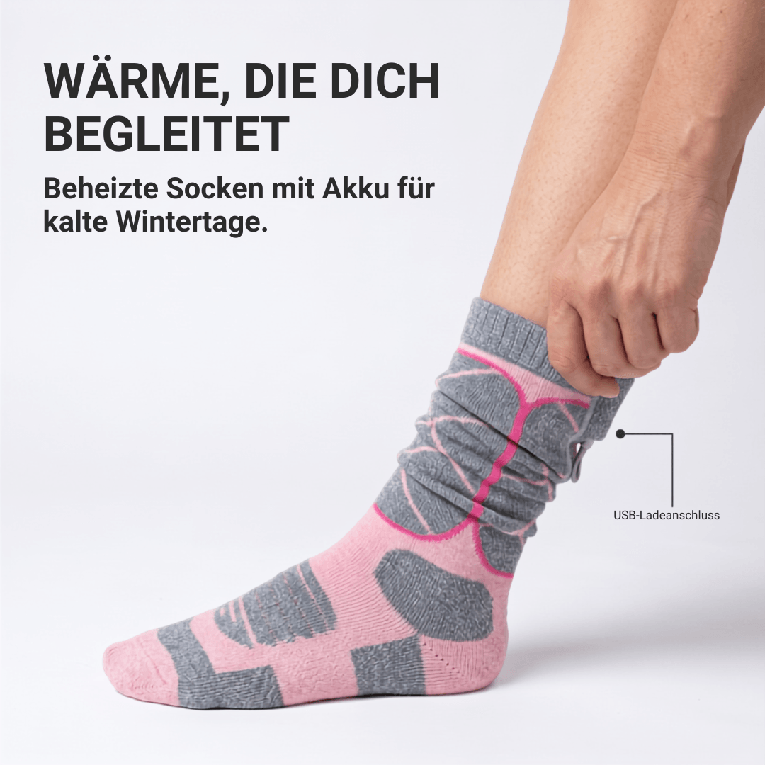 Beheizte Socken aus Baumwolle, 3 Heizstufen – Ansicht 8