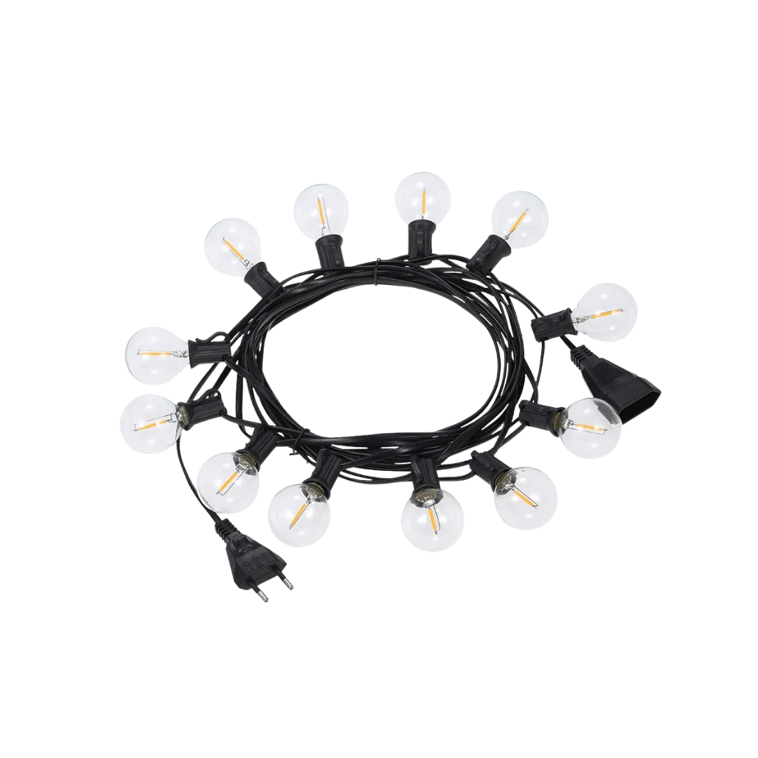 G40 LED-Lichterkette außen, bruchfest, 3–15 m