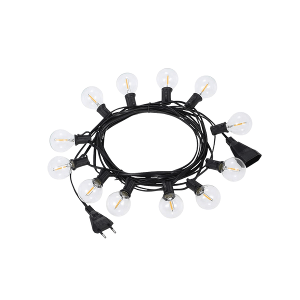 G40 LED Lichterkette Außen – Wetterfest & Bruchfest (Strom)