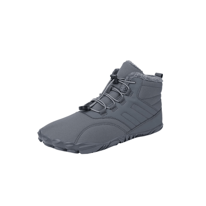 Barfuß-Winterschuhe gefüttert, Damen & Herren – Grau