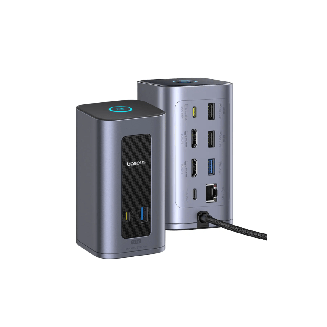 USB-C-Dockingstation 12-in-1, 2 × 4K HDMI