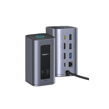 USB-C-Dockingstation 12-in-1, 2 × 4K HDMI