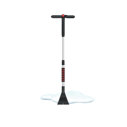 Teleskop-Schneebürste mit Eiskratzer, 2-in-1