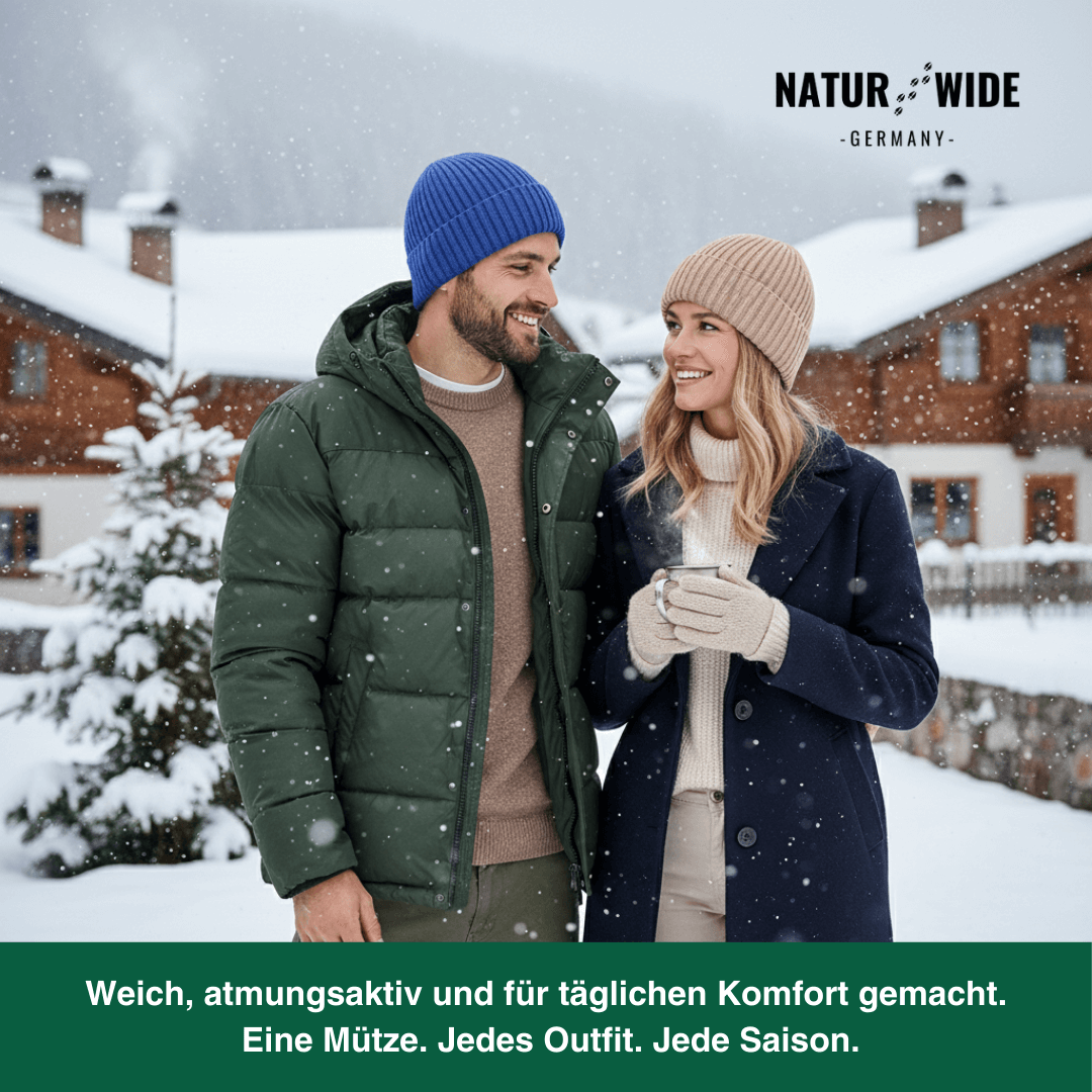 Strickmütze mit Umschlag, unisex, 14 Farben – Ansicht 6